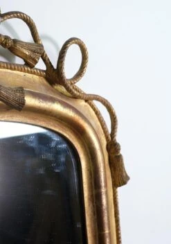 European French Antique 5 Ft. Gold Gilded Wall Mirror -OGT Sale Store overmantels mirrors for sale 22bel10830