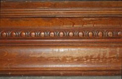 Simple Tiger Oak Pediment Shelf Or Over Mantel 8 Simple Tiger Oak Pediment Shelf Or Over Mantel -OGT Sale Store overmantels mirrors k188825