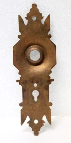 Ornate Keyhole Bronze Antique 6.625 In. Door Back Plate -OGT Sale Store p233925 04