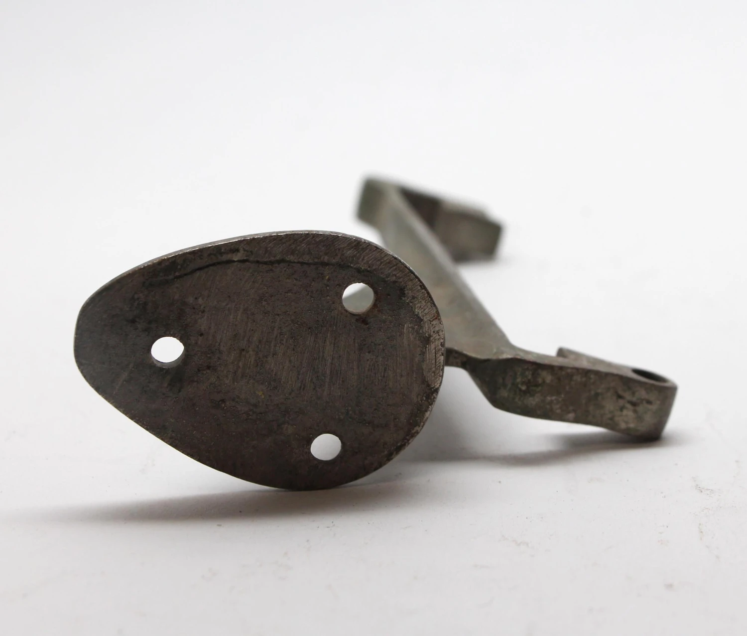 Nickel Over Brass Shelf Bracket 6 Nickel Over Brass Shelf Bracket - Image 4