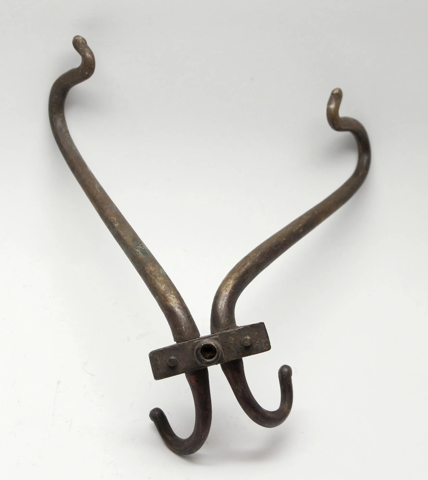 Bronze Dark Patina Hook 6 Bronze Dark Patina Hook - Image 4
