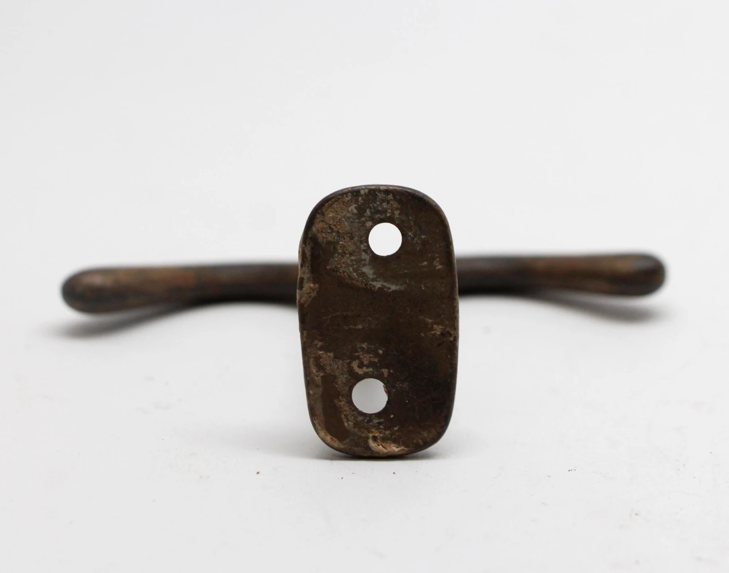 Vintage Double Arm Cast Iron Ceiling Shelf Mount Hook 7 Vintage Double Arm Cast Iron Ceiling Shelf Mount Hook - Image 5