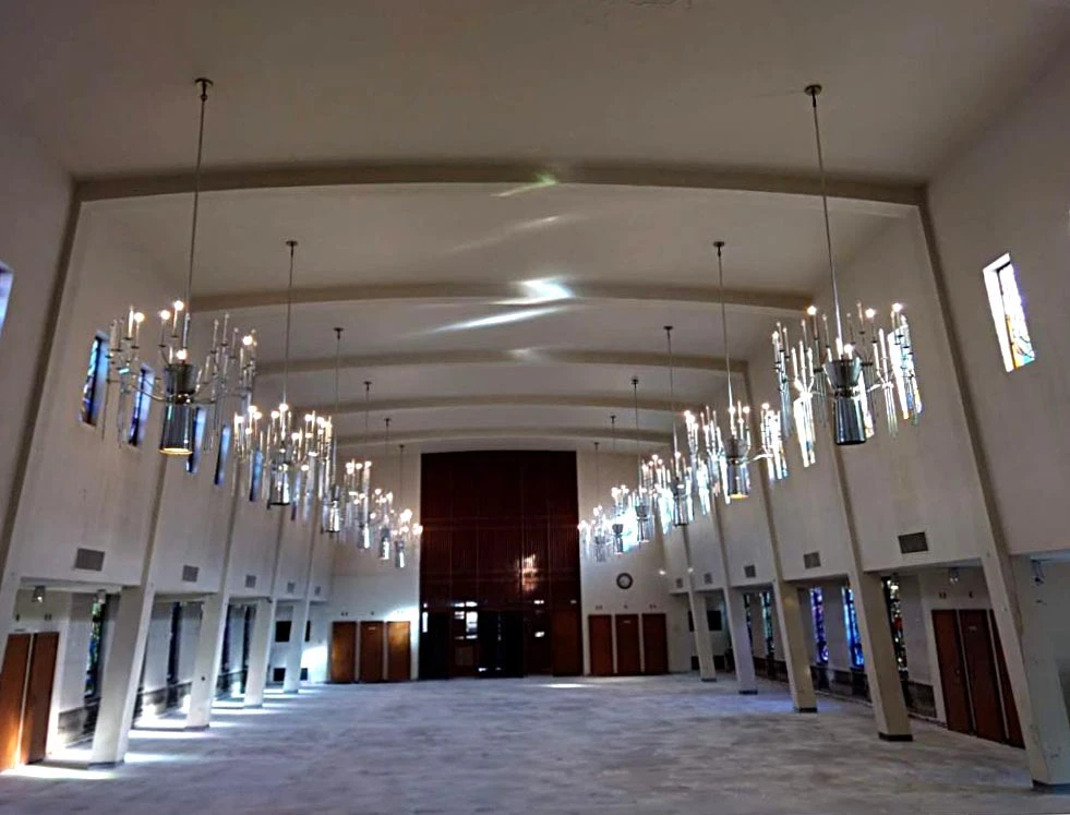 Mid Century Grand 27 Light Aluminum Chandelier 15 Mid Century Grand 27 Light Aluminum Chandelier - Image 13