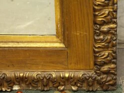Large Ornate Gilt Wood Mirror -OGT Sale Store p251112 04