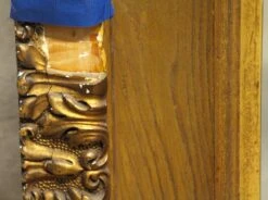 Large Ornate Gilt Wood Mirror -OGT Sale Store p251112 05