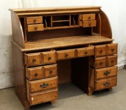 Roll Top Wooden Desk 13 Roll Top Wooden Desk -OGT Sale Store p251179 04