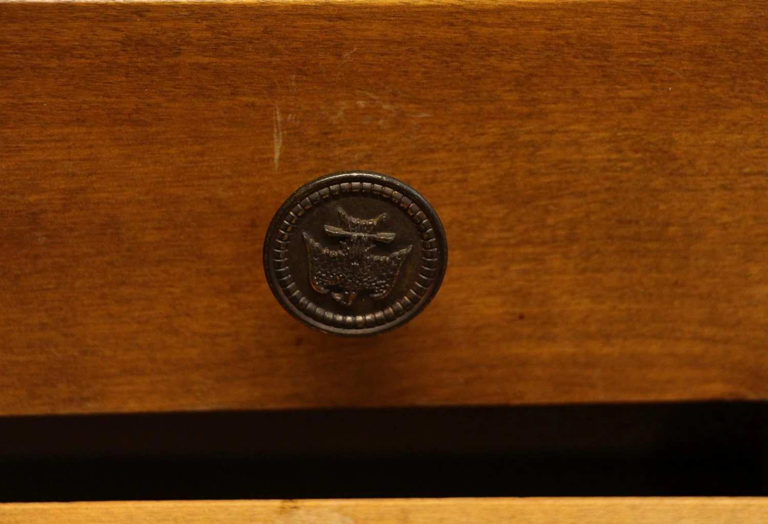 Roll Top Wooden Desk 7 Roll Top Wooden Desk - Image 5