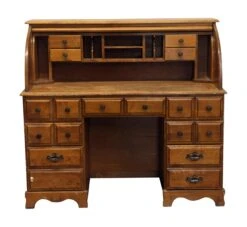 Roll Top Wooden Desk 15 Roll Top Wooden Desk -OGT Sale Store p251179 06