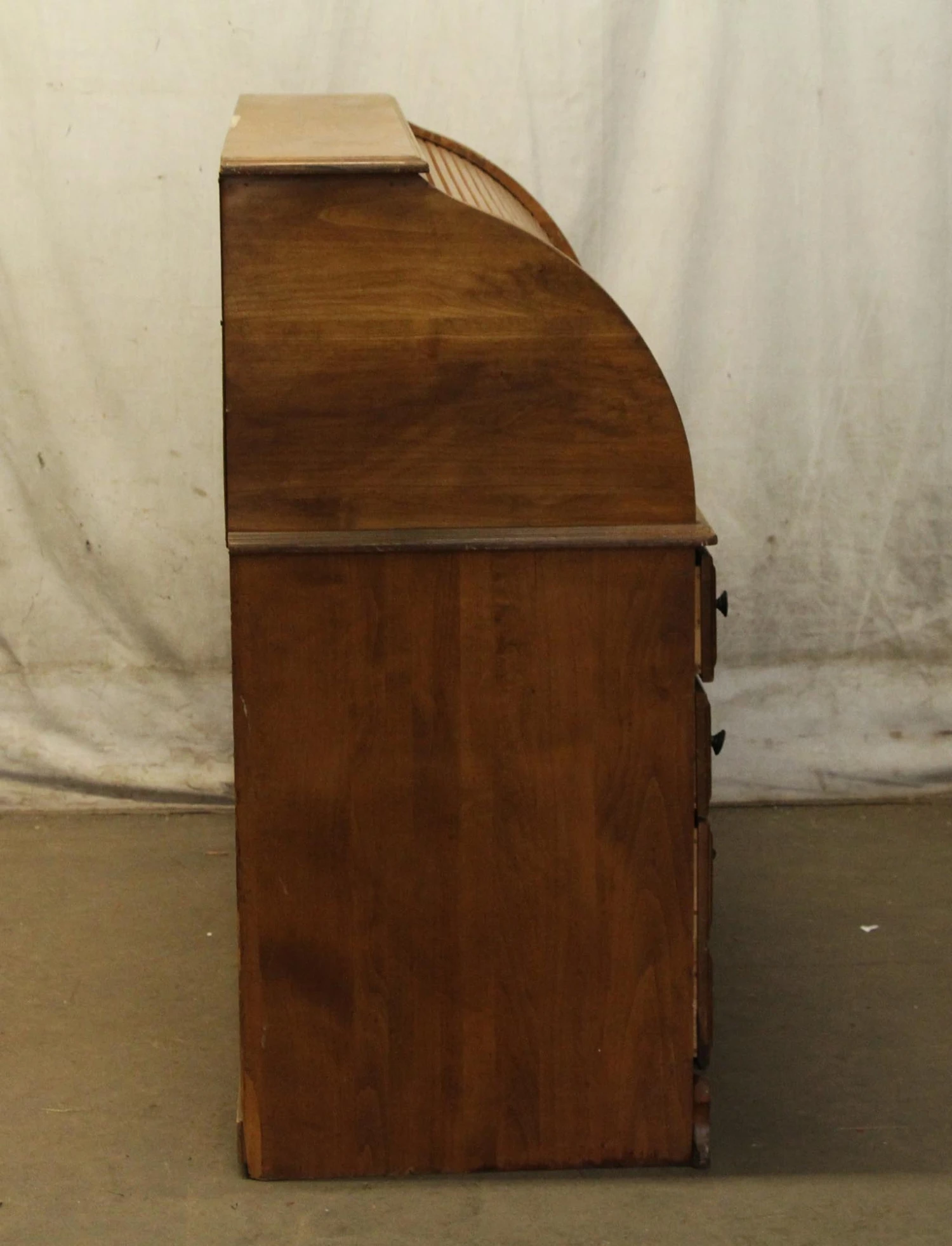 Roll Top Wooden Desk 9 Roll Top Wooden Desk - Image 7