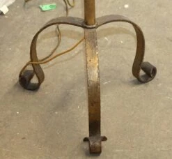 Wrought Iron Floor Lamp With Black Shade 12 Wrought Iron Floor Lamp With Black Shade -OGT Sale Store p251400 05