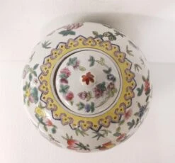 Ceramic Asian Vase With Wooden Base 15 Ceramic Asian Vase With Wooden Base -OGT Sale Store p251483 06