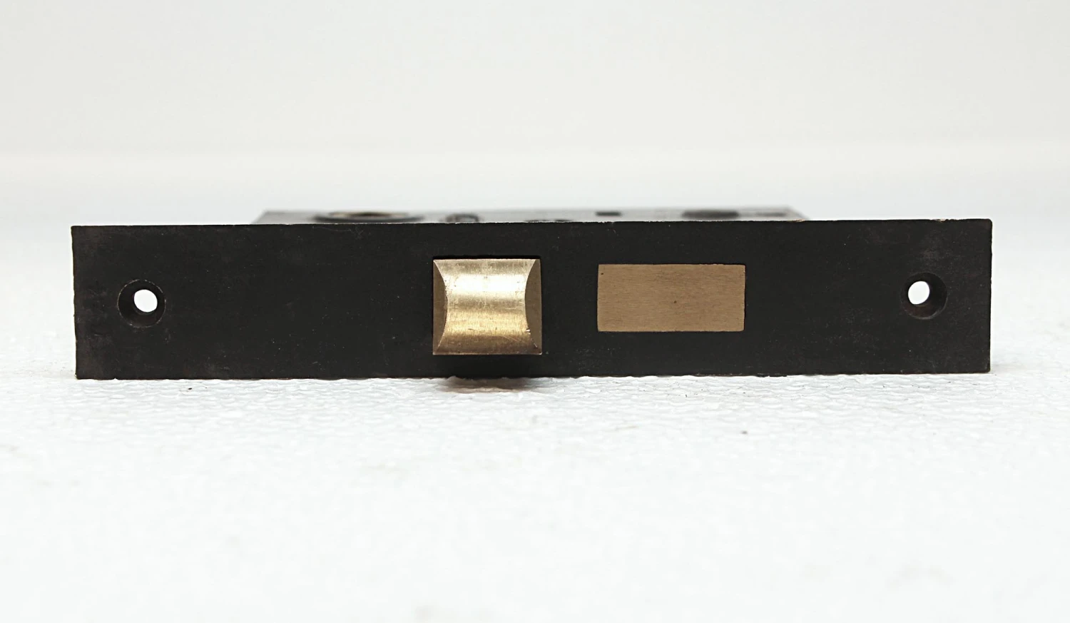 Clinton Bronze & Cast Iron Passage Mortise Door Lock With Key 7 Clinton Bronze & Cast Iron Passage Mortise Door Lock With Key - Image 5