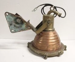Vintage Copper & Brass Nautical Fox Light 9 Vintage Copper & Brass Nautical Fox Light -OGT Sale Store p259236 04