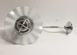 Nautical Green Ruffle Shade Gooseneck Wall Sconce -OGT Sale Store p259244 05