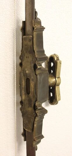 Antique Brass & Steel Cremone Bolt -OGT Sale Store p259257 07