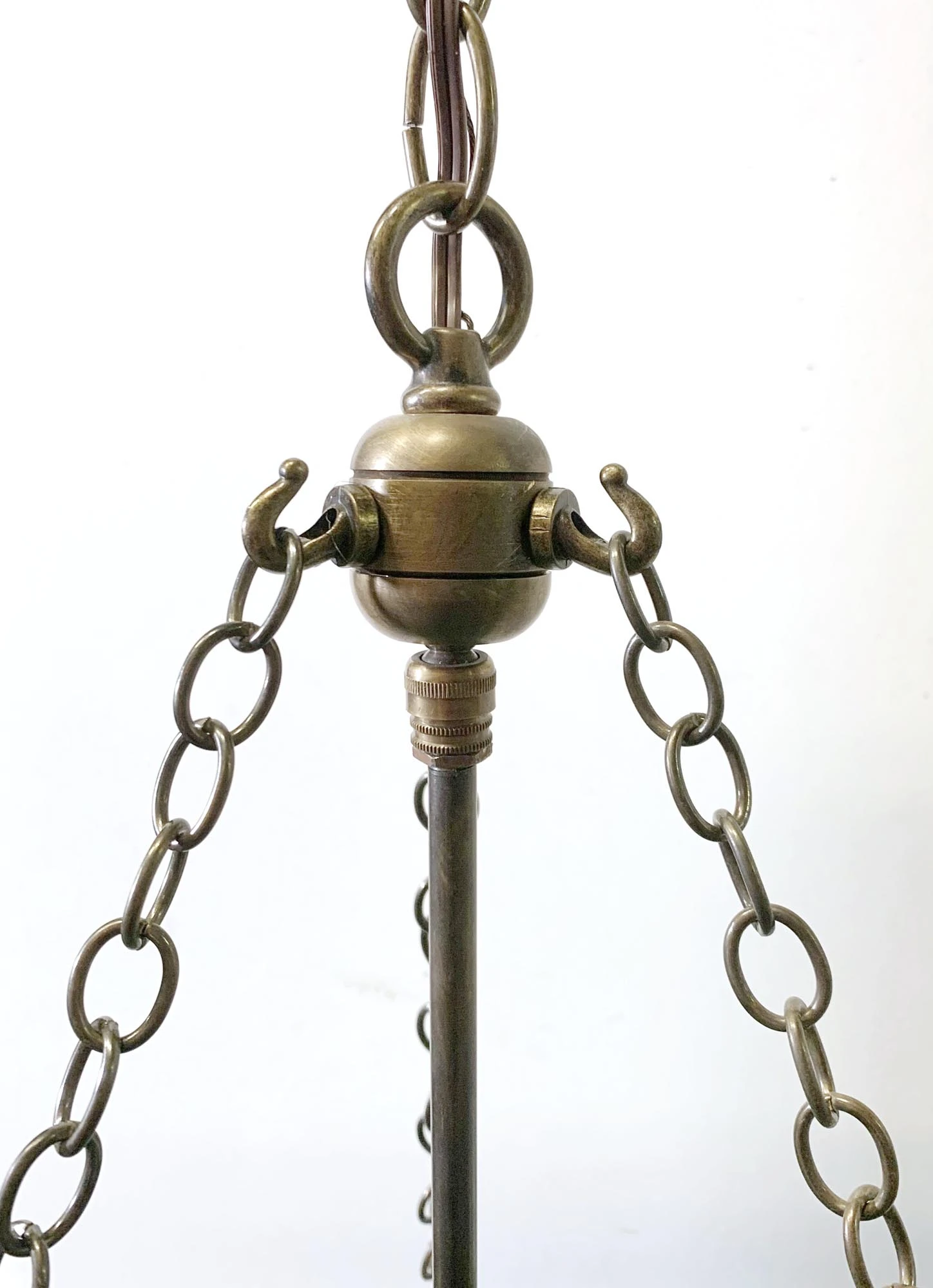 Antique 9 In. Clear Crystal Etched Onion Bell Jar Pendant Light 16 Antique 9 In. Clear Crystal Etched Onion Bell Jar Pendant Light - Image 14