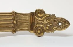 Pair Of Victorian Bronze Curtain Rod Brackets -OGT Sale Store p259775 04