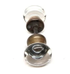 Pair Of Antique Glass Door Knobs With Fixed Shanks 9 Pair Of Antique Glass Door Knobs With Fixed Shanks -OGT Sale Store p259825 04
