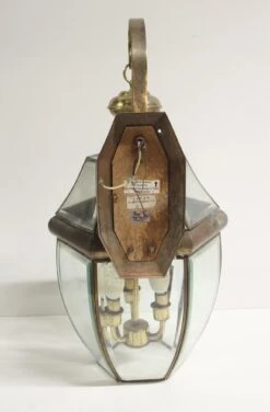 Traditional Glass & Brass Exterior Lantern Wall Sconce 14 Traditional Glass & Brass Exterior Lantern Wall Sconce -OGT Sale Store p259888 06