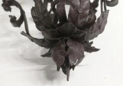 French Hand Forged Wrought Iron Lantern 16 French Hand Forged Wrought Iron Lantern -OGT Sale Store p259894 07