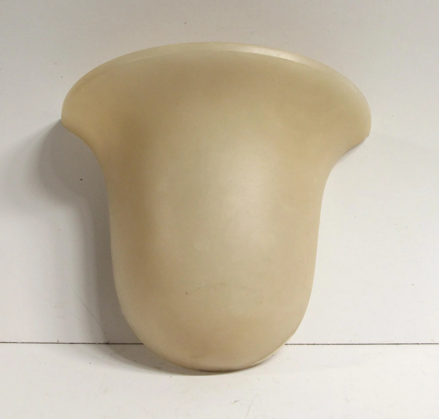 Pair Of Modern Alabaster Tan Wall Sconces 6 Pair Of Modern Alabaster Tan Wall Sconces - Image 4
