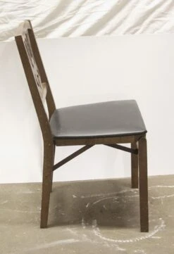 Wooden Folding Chairs With Carved Back 12 Wooden Folding Chairs With Carved Back -OGT Sale Store p260303 04