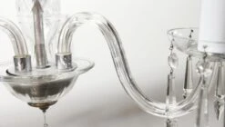 Traditional Petite 3 Arm Clear Crystal Chandelier 16 Traditional Petite 3 Arm Clear Crystal Chandelier -OGT Sale Store p260311 06