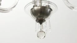 Traditional Petite 3 Arm Clear Crystal Chandelier 18 Traditional Petite 3 Arm Clear Crystal Chandelier -OGT Sale Store p260311 08