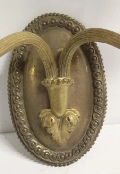 Victorian Cast Brass Caldwell 2 Arm Wall Sconce 13 Victorian Cast Brass Caldwell 2 Arm Wall Sconce -OGT Sale Store p260321 04