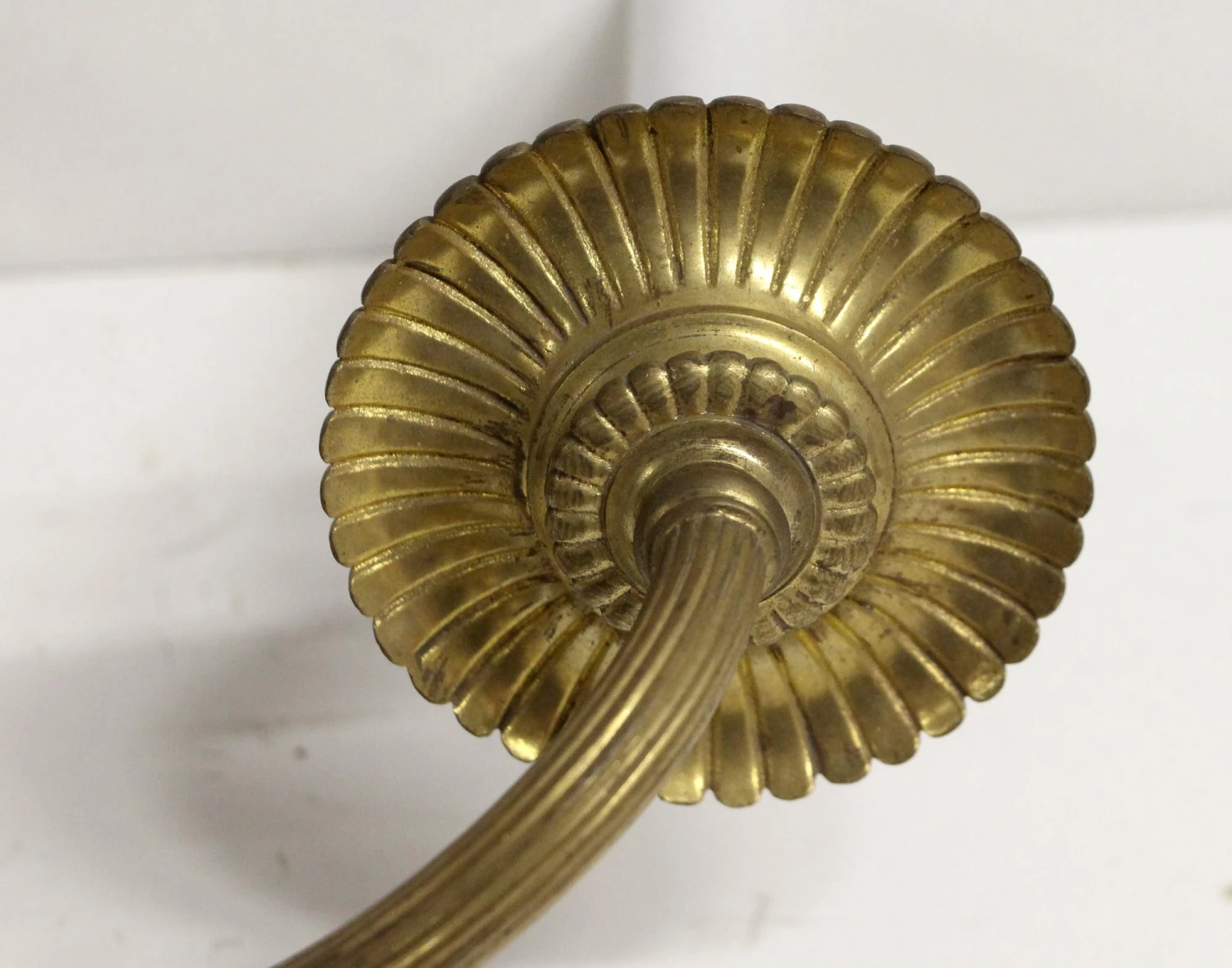 Victorian Cast Brass Caldwell 2 Arm Wall Sconce 7 Victorian Cast Brass Caldwell 2 Arm Wall Sconce - Image 5