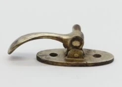 Vintage Oval Polished Bronze Right Hand Offset Door Latch 10 Vintage Oval Polished Bronze Right Hand Offset Door Latch -OGT Sale Store p260457 04