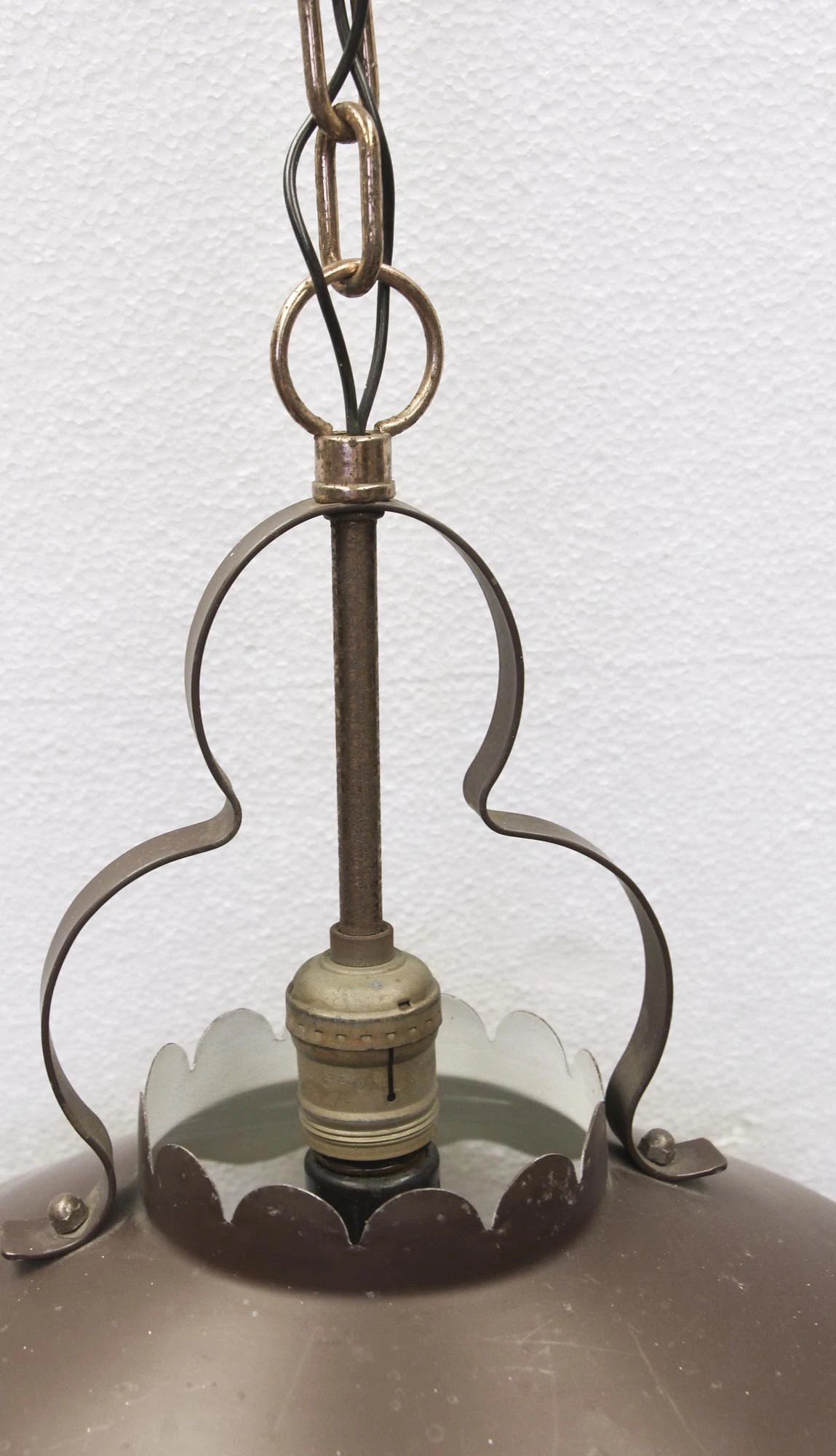 Vintage Metal & Copper Country Lantern Pendant Light 7 Vintage Metal & Copper Country Lantern Pendant Light - Image 5