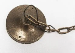 Vintage Metal & Copper Country Lantern Pendant Light 17 Vintage Metal & Copper Country Lantern Pendant Light -OGT Sale Store p260926 08