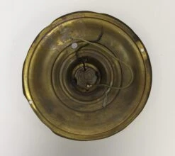 1910s Traditional Single Socket Brass Flush Mount Light 9 1910s Traditional Single Socket Brass Flush Mount Light -OGT Sale Store p261287 04