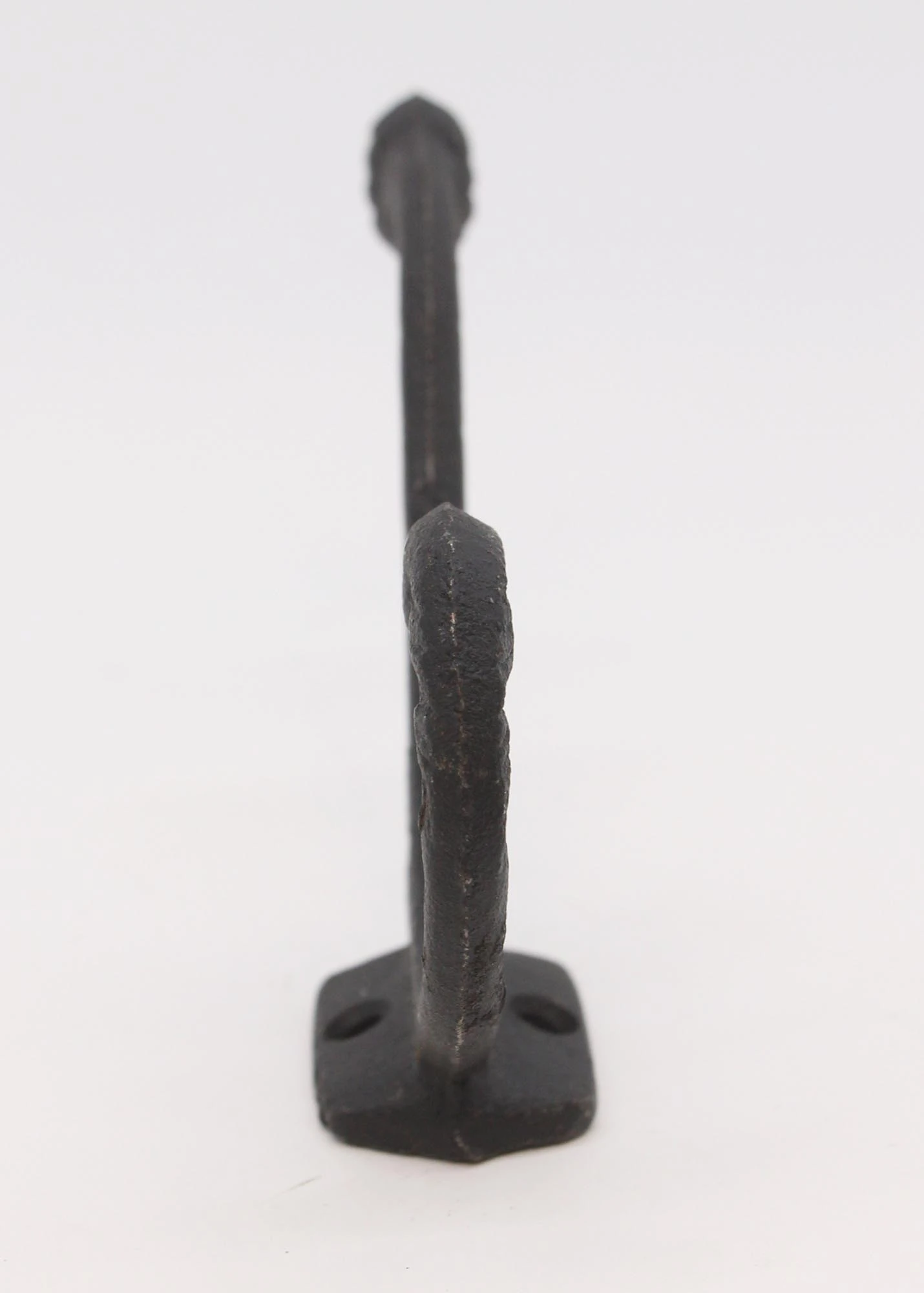 Newly Made Black Cast Iron Double Arm Wall Hook 6 Newly Made Black Cast Iron Double Arm Wall Hook - Image 4