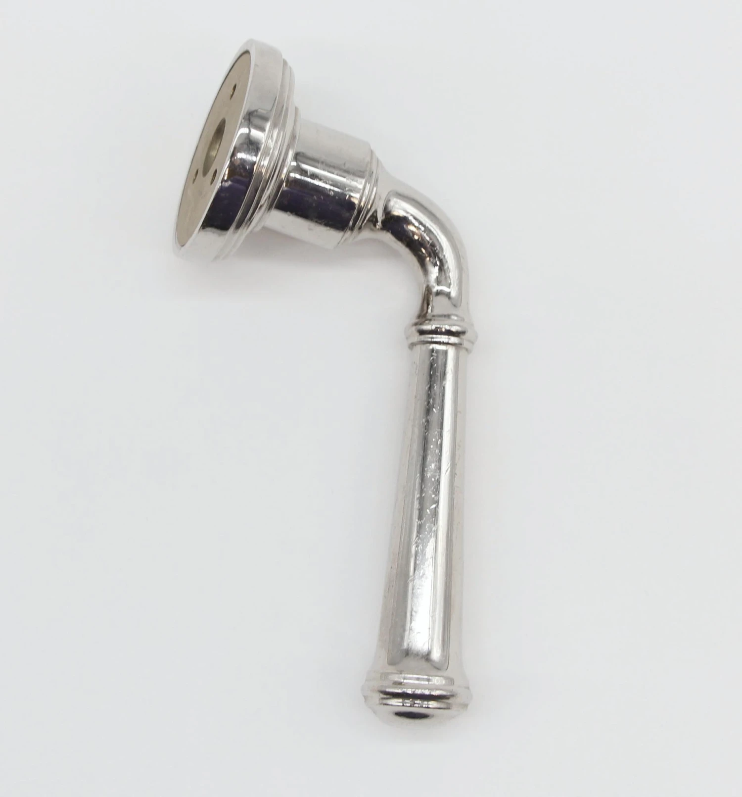 Pair Of Vintage Modern Chrome Fixed Lever Door Knob Set 8 Pair Of Vintage Modern Chrome Fixed Lever Door Knob Set - Image 6