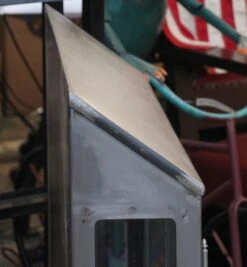 Stripped Steel Cabinet With 2 Doors 14 Stripped Steel Cabinet With 2 Doors -OGT Sale Store p261568 06