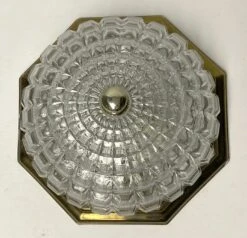 Waldorf Astoria Octagon With Cast Glass Flush Mount Light 12 Waldorf Astoria Octagon With Cast Glass Flush Mount Light -OGT Sale Store p261569a 04