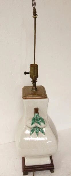 Floral Ceramic & Wood Table Lamp 17 Floral Ceramic & Wood Table Lamp -OGT Sale Store p261603 07