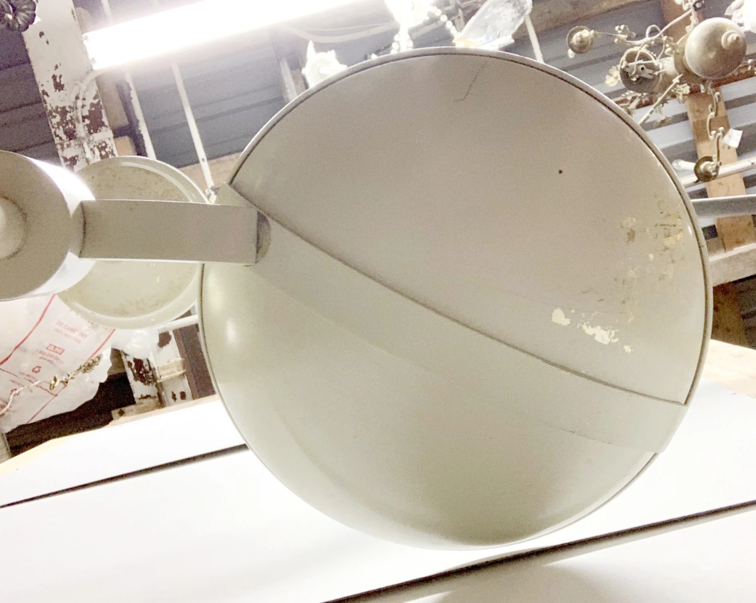 Unusual Industrial 2 Arm Up Light Pendant 8 Unusual Industrial 2 Arm Up Light Pendant - Image 6