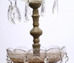 Petite Bronze & Crystal 5 Arm Spanish Chandelier 13 Petite Bronze & Crystal 5 Arm Spanish Chandelier -OGT Sale Store p261633 04