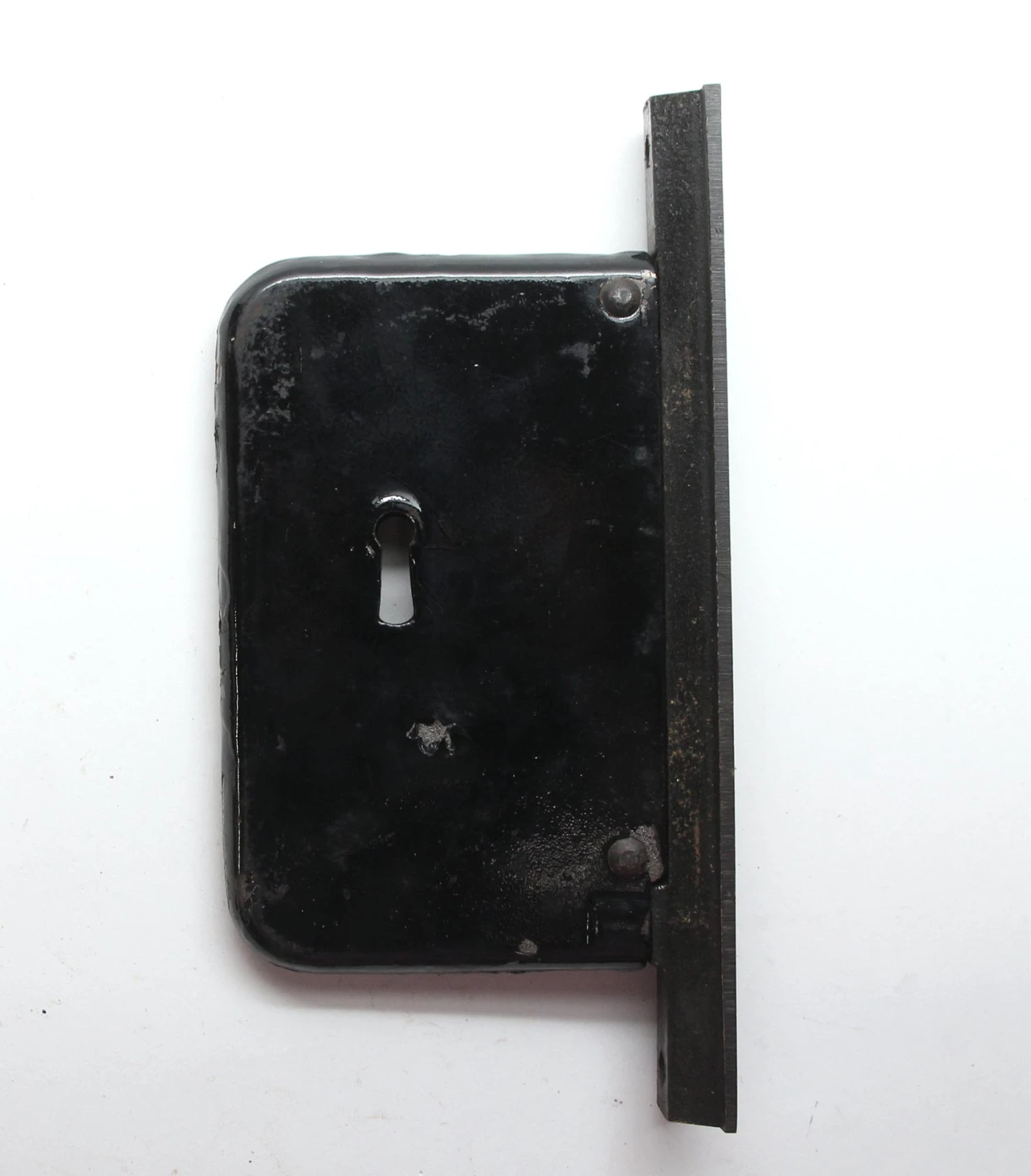 Pair Of Vintage Branford Cast Iron Pocket Mortise Door Locks 10 Pair Of Vintage Branford Cast Iron Pocket Mortise Door Locks - Image 8