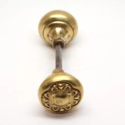 Pair Of Reading Nouvelle Brass Interior Door Knobs -OGT Sale Store p261956 04