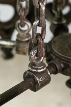 Heavy Cast Bronze Gothic Tudor Chandelier -OGT Sale Store p262085 12