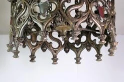 Heavy Cast Bronze Gothic Tudor Chandelier -OGT Sale Store p262085 13