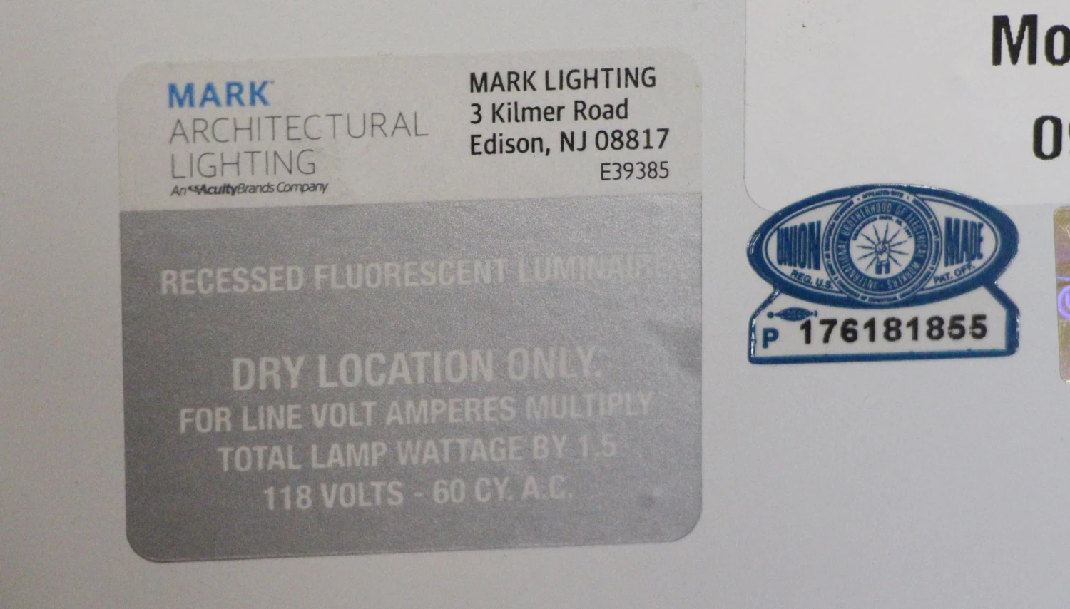 Mark Architectural Lighting Florescent Light 9 Mark Architectural Lighting Florescent Light - Image 7