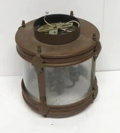 Vintage Traditional Copper Finish Steel Flush Mount Light 11 Vintage Traditional Copper Finish Steel Flush Mount Light -OGT Sale Store p263630 04