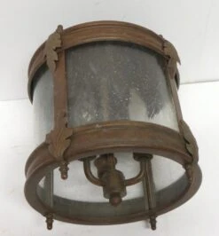 Vintage Traditional Copper Finish Steel Flush Mount Light 12 Vintage Traditional Copper Finish Steel Flush Mount Light -OGT Sale Store p263630 05