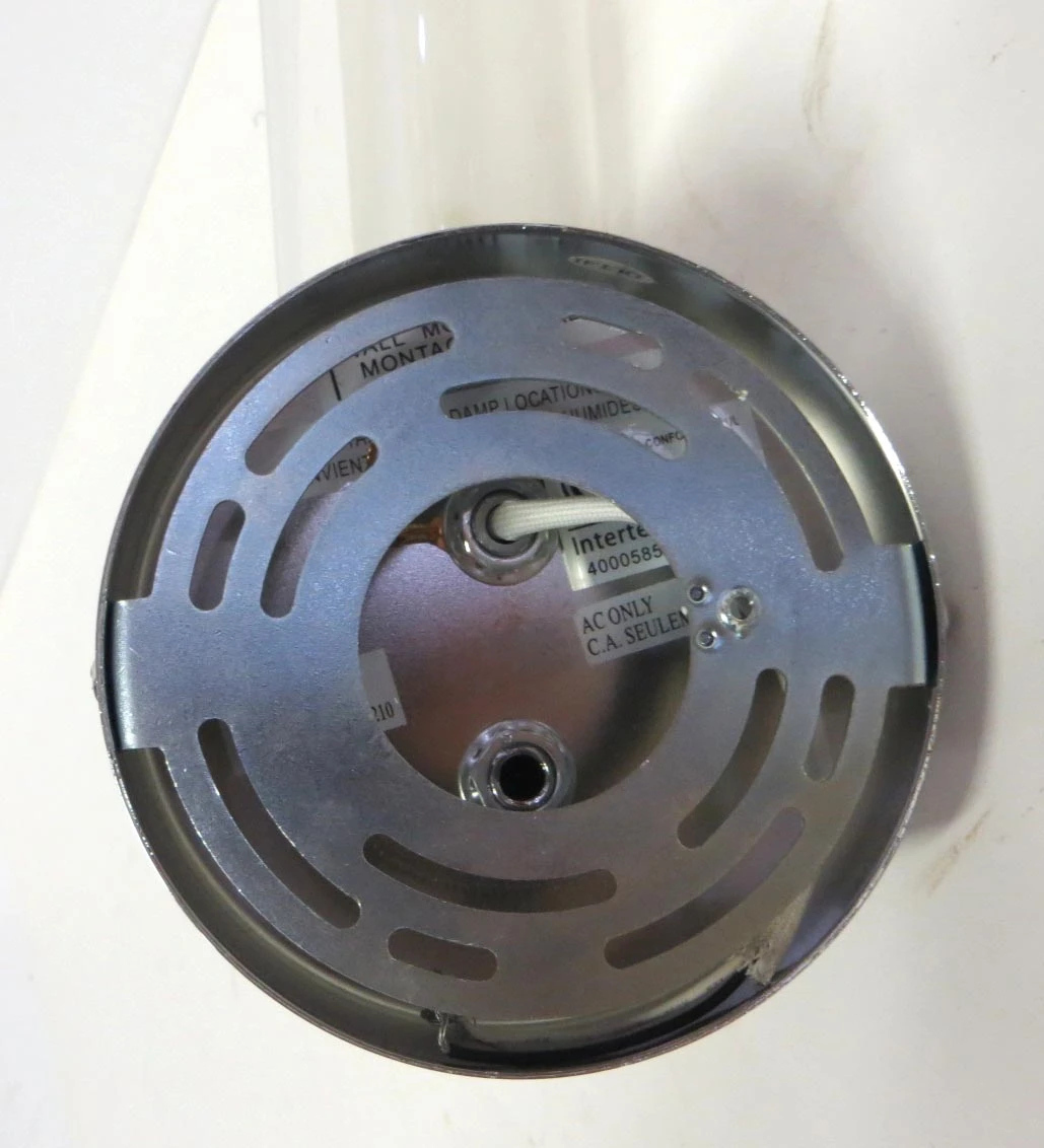 Pair Of Chrome Plated Glass Shades Modern Wall Sconces 14 Pair Of Chrome Plated Glass Shades Modern Wall Sconces - Image 12