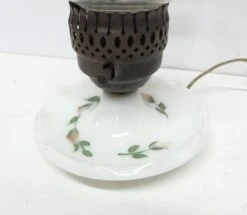 Pair Of Etched Hurricane Glass Table Lamps 11 Pair Of Etched Hurricane Glass Table Lamps -OGT Sale Store p263634 05